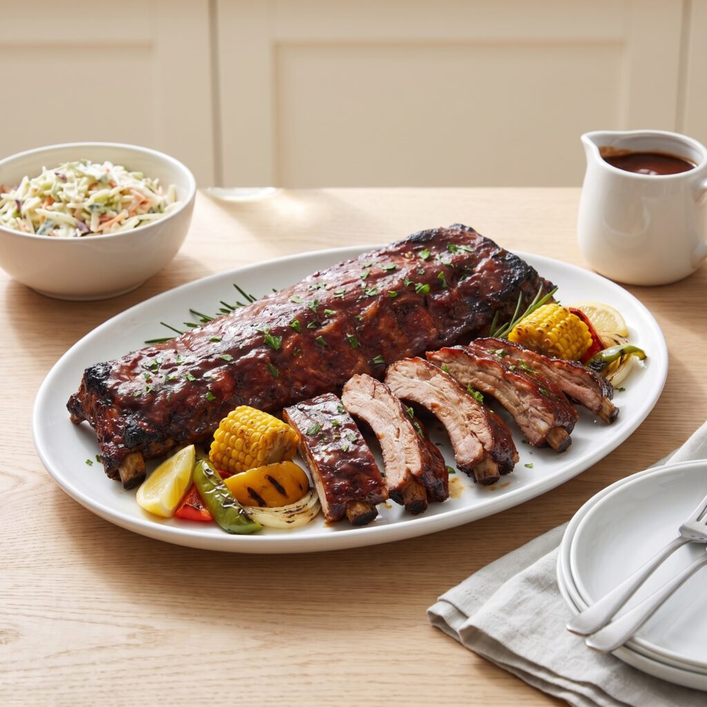 Tender Oven Baked Ribs