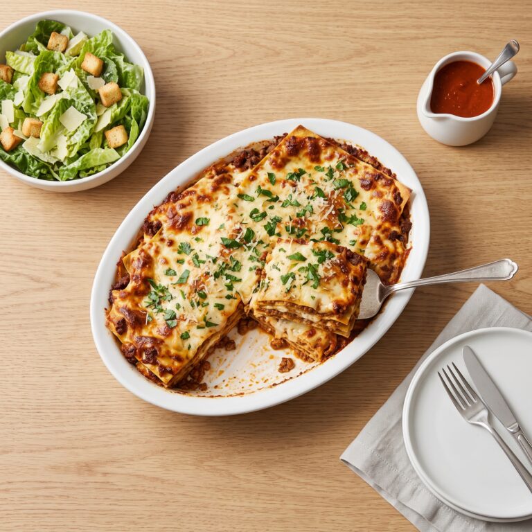 Classic Meat Lasagna Recipe