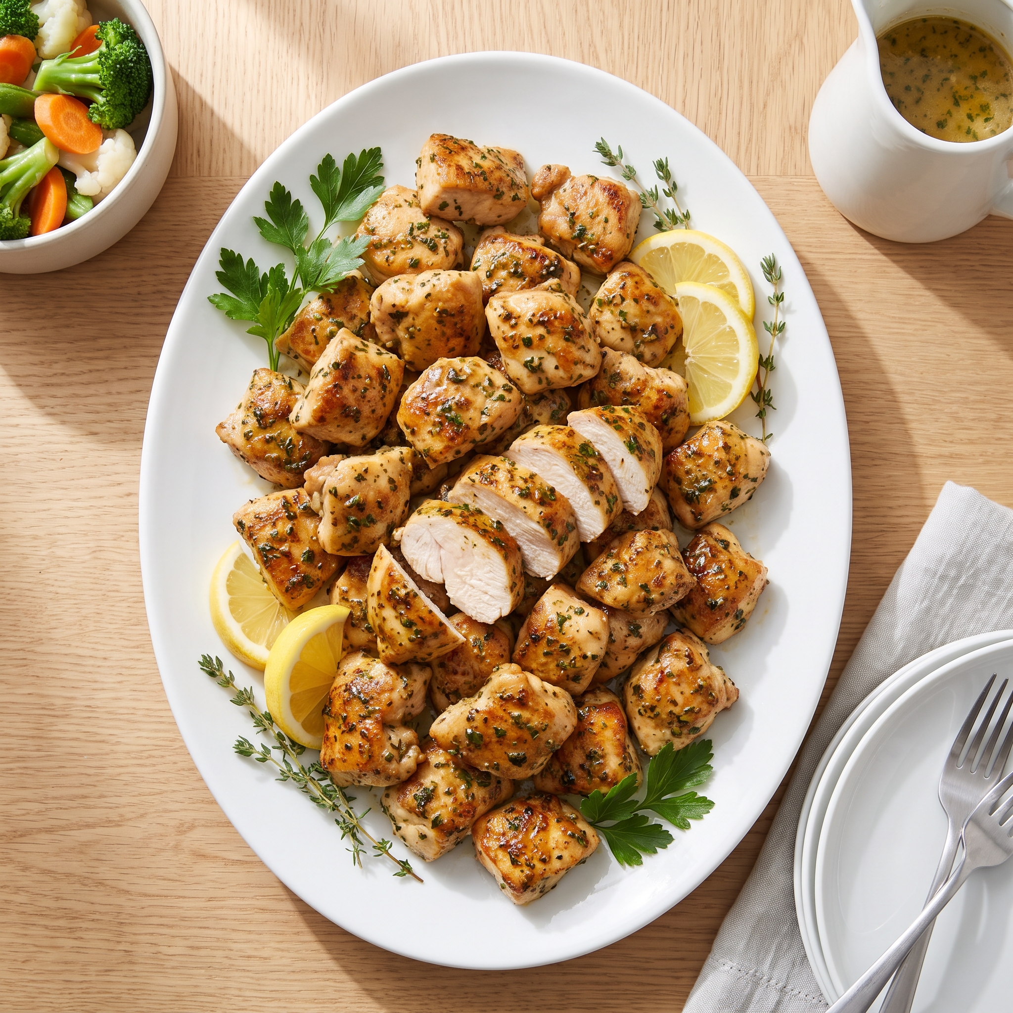 Creamy Cottage Cheese Chicken Casserole
