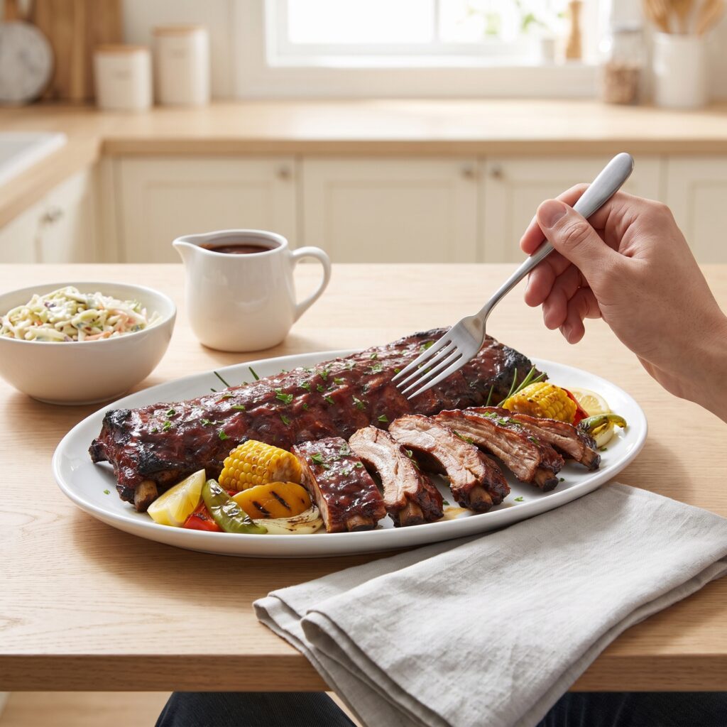 Tender Oven Baked Ribs