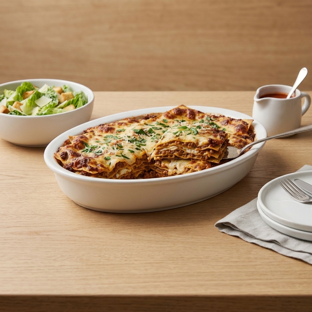 Classic Meat Lasagna Recipe